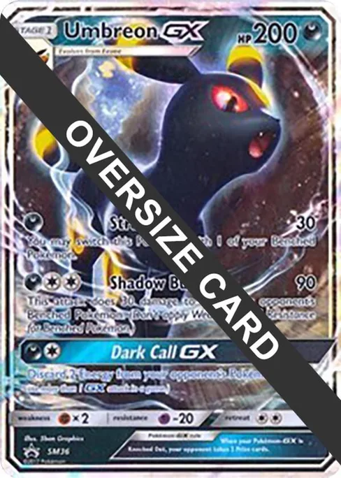 Umbreon GX, Jumbo Cards #SM36