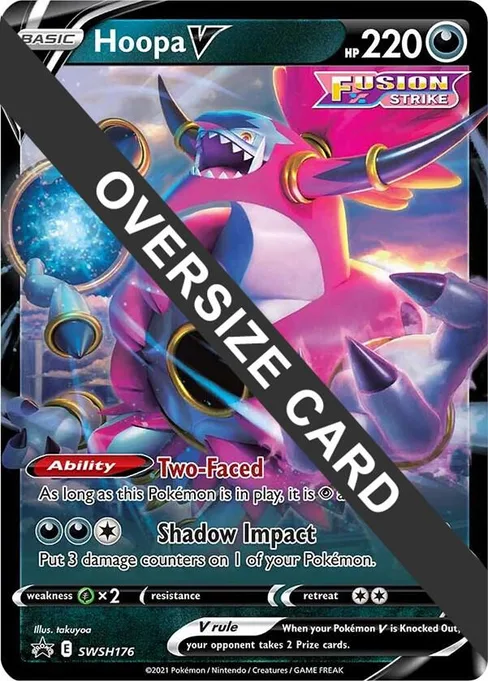 Hoopa V, Jumbo Cards #SWSH176