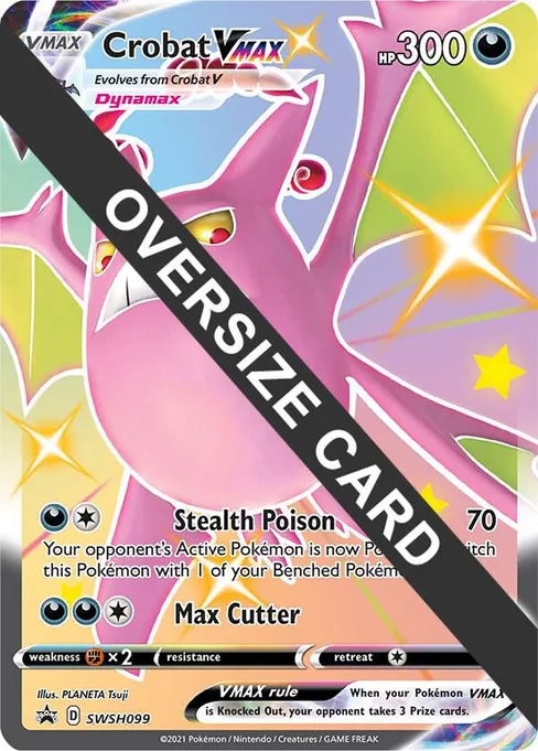 Crobat VMAX, Jumbo Cards #SWSH099