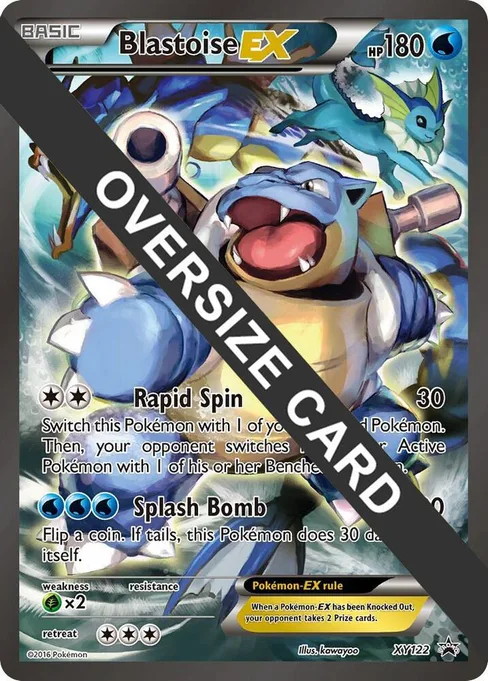 Blastoise EX, Jumbo Cards #XY122