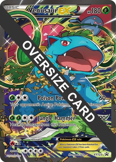 Venusaur EX, Jumbo Cards #XY123