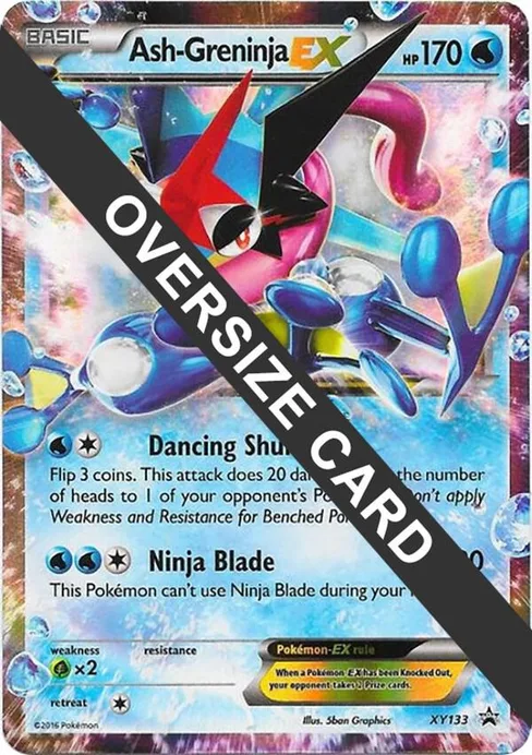Ash-Greninja EX, Jumbo Cards #XY133