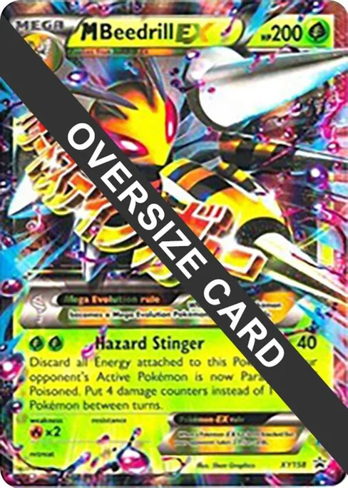 M Beedrill EX, Jumbo Cards #XY158