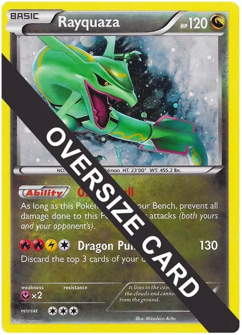 Rayquaza, Jumbo Cards #XY64