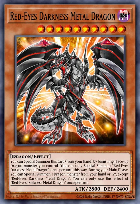 Red-Eyes Darkness Metal Dragon, Weekly Shonen Jump April 2017 membership promotional card #JUMP-EN030