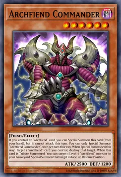 Archfiend Commander