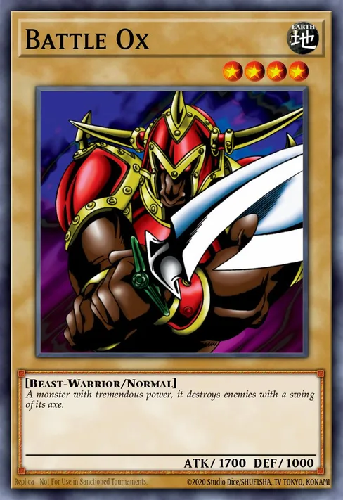 Battle Ox, 25th Anniversary Ultimate Kaiba Set #KC01-EN015