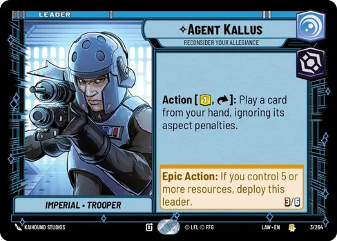 Agent Kallus — Reconsider Your Allegiance, A Lawless Time #003