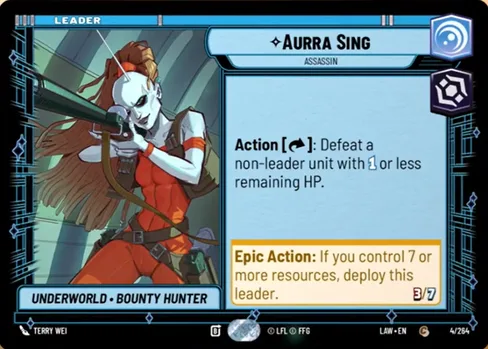 Aurra Sing — Assassin, A Lawless Time #004