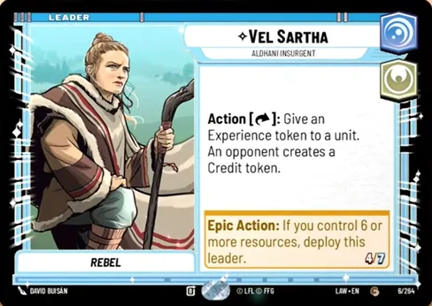 Vel Sartha — Aldhani Insurgent, A Lawless Time #006