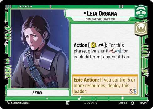 Leia Organa — Someone Who Loves You, A Lawless Time #010