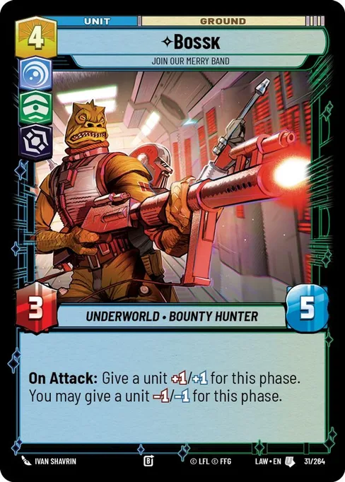 Bossk — Join Our Merry Band, A Lawless Time #031