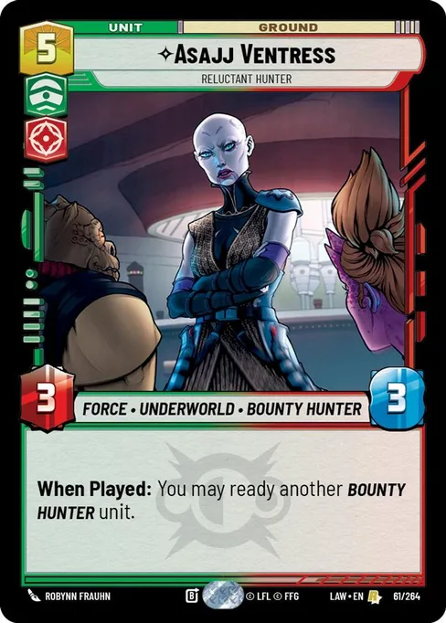 Asajj Ventress — Reluctant Hunter, A Lawless Time #061