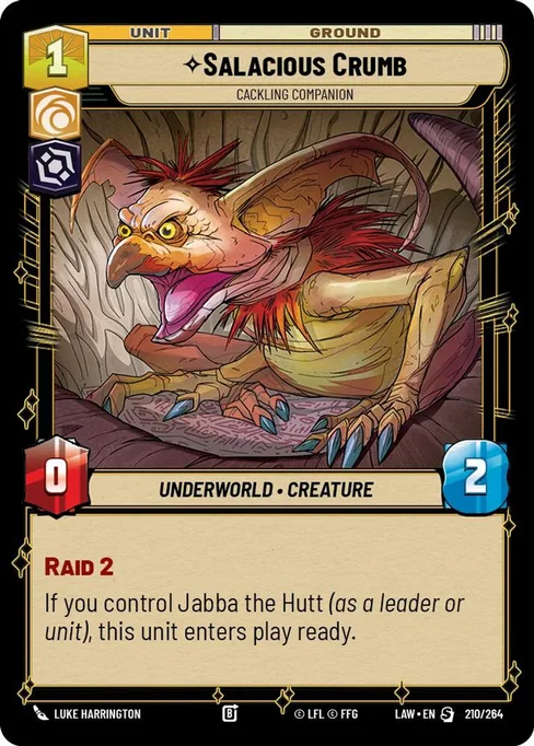 Salacious Crumb — Cackling Companion, A Lawless Time #210