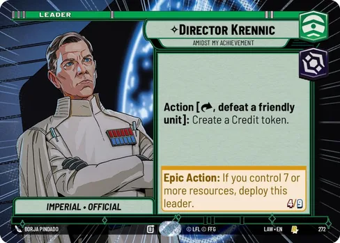 Director Krennic — Amidst My Achievement, A Lawless Time #272