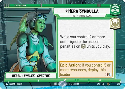 Hera Syndulla — Not Fighting Alone, A Lawless Time #273
