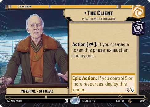 The Client — Please Lower Your Blaster, A Lawless Time #280