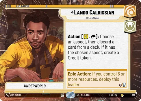 Lando Calrissian — Full Sabacc, A Lawless Time #282