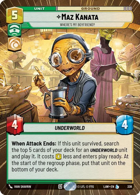 Maz Kanata — Where's My Boyfriend?, A Lawless Time #338