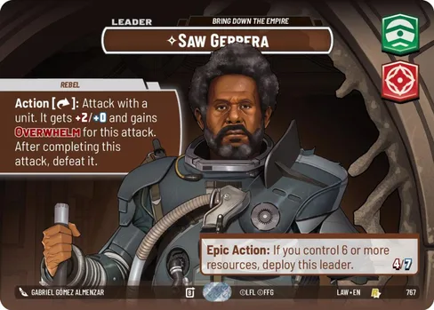 Saw Gerrera — Bring Down the Empire, A Lawless Time #767
