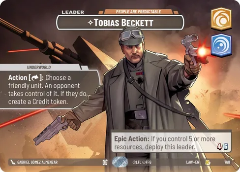 Tobias Beckett — People are Predictable, A Lawless Time #768