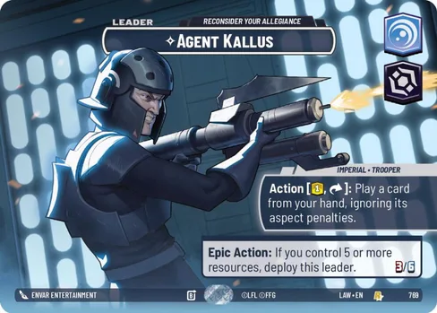 Agent Kallus — Reconsider Your Allegiance, A Lawless Time #769