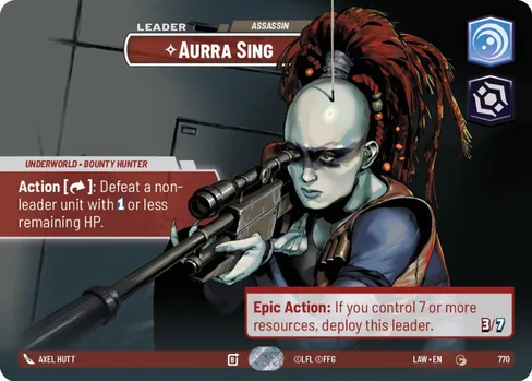Aurra Sing — Assassin, A Lawless Time #770