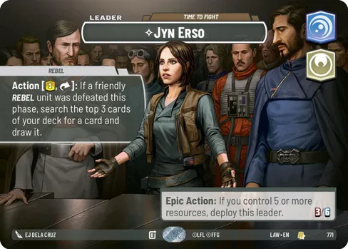 Jyn Erso — Time to Fight, A Lawless Time #771