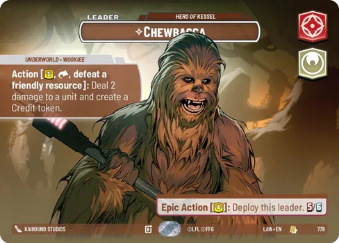 Chewbacca — Hero of Kessel, A Lawless Time #779
