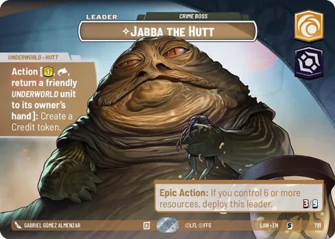 Jabba the Hutt — Crime Boss, A Lawless Time #781