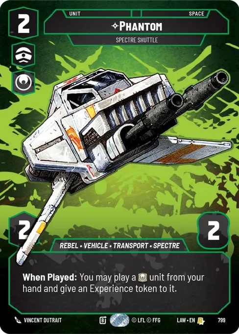 Phantom — Spectre Shuttle, A Lawless Time #799