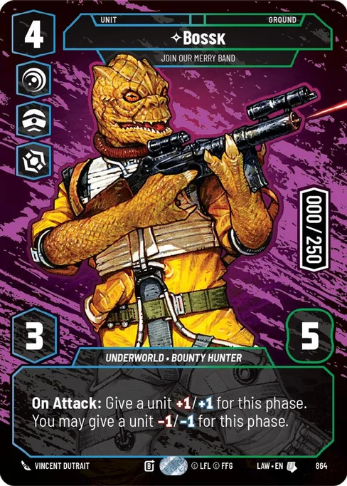 Bossk — Join Our Merry Band, A Lawless Time #864