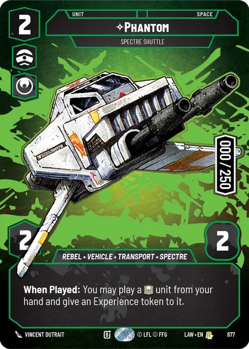Phantom — Spectre Shuttle, A Lawless Time #877