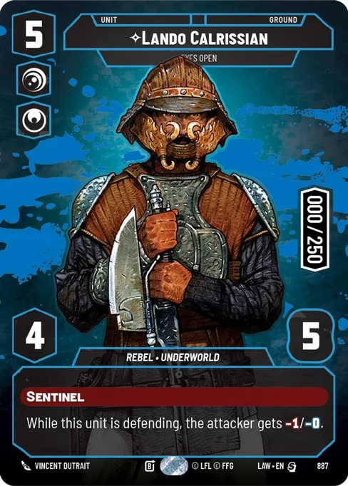 Lando Calrissian — Eyes Open, A Lawless Time #887