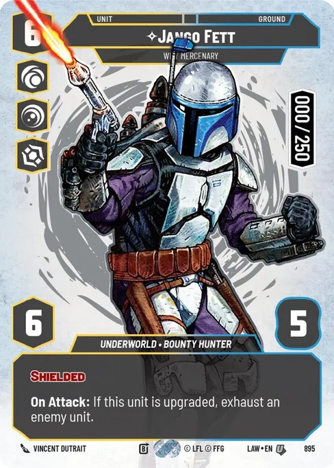 Jango Fett — Wily Mercenary, A Lawless Time #895
