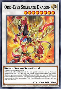 Odd-Eyes Solblaze Dragon