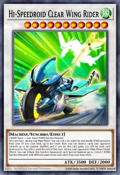 Hi-Speedroid Clear Wing Rider