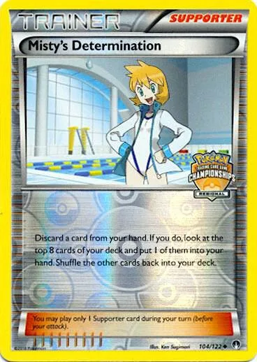 Misty's Determination, League & Championship Cards #104