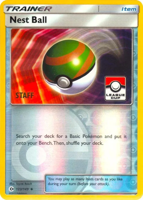 Nest Ball, League & Championship Cards #123