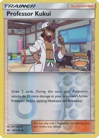 Professor Kukui, League & Championship Cards #128