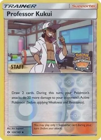 Professor Kukui, League & Championship Cards #128