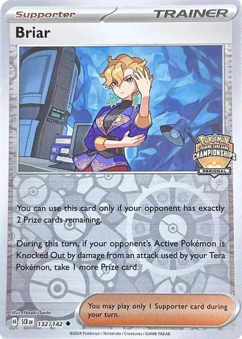 Briar, League & Championship Cards #132