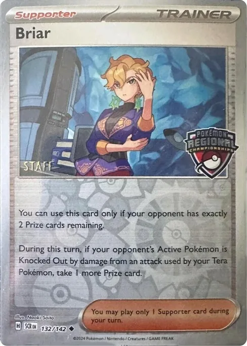 Briar, League & Championship Cards #132