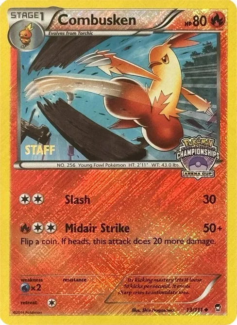 Combusken, League & Championship Cards #13