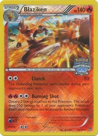 Blaziken, League & Championship Cards #14