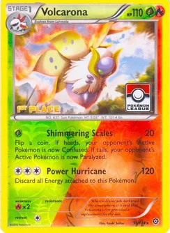 Volcarona, League & Championship Cards (Pokemon League, 1st Place)