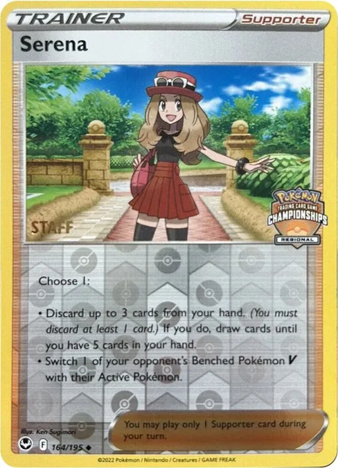 Serena, League & Championship Cards #164