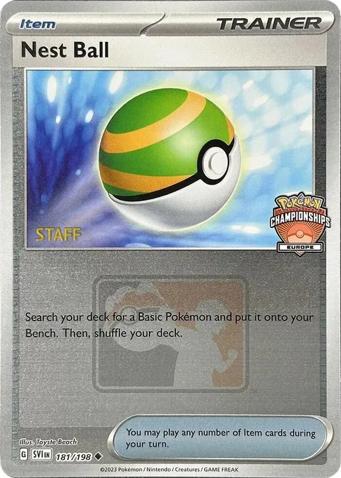 Nest Ball, League & Championship Cards #181