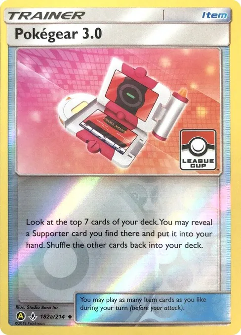 Pokegear 3.0, League & Championship Cards #182a