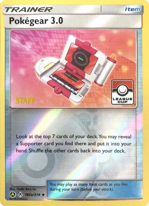 Pokegear 3.0, League & Championship Cards #182a